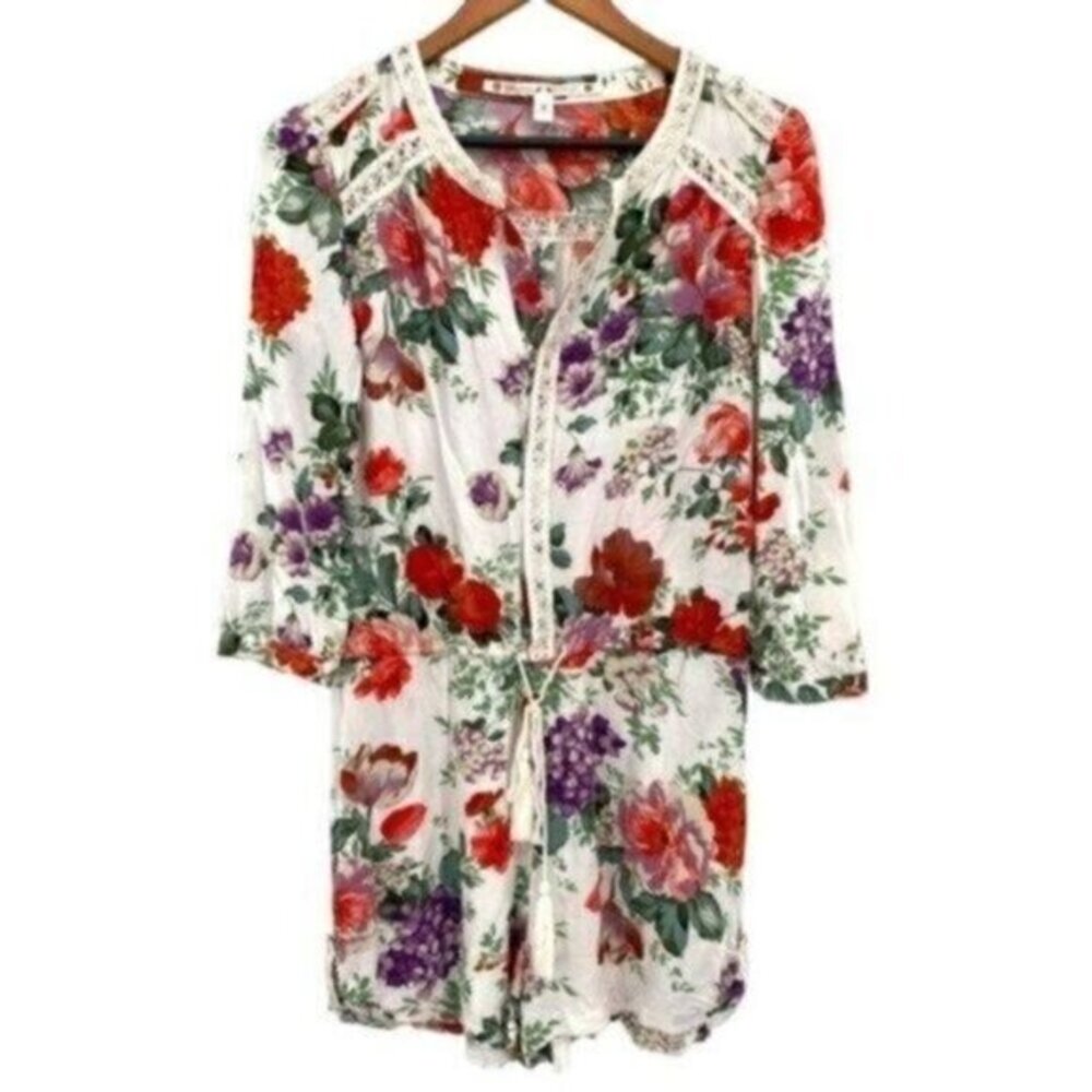 Chelsea and Violet Boho Floral Romper
